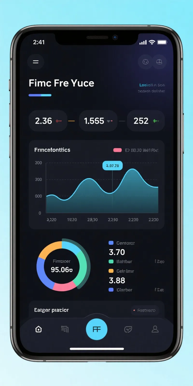 澳洲幸运5 App 界面展示